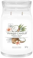 Świece - Yankee Candle Świeca zapachowa Coconut Beach duża - miniaturka - grafika 1