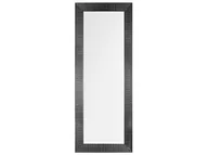 Lustra - Beliani Lustro ścienne 50 x 130 cm czarne DRAVEIL - miniaturka - grafika 1