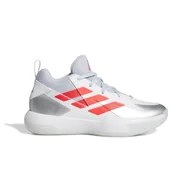 Koszykówka - Dziecięce Buty ADIDAS CROSS EM UP SELECT J JR2520 – Biały - miniaturka - grafika 1