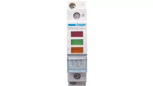 Hager Lampka sygnalizacyjna LED 3-krotna 230V AC - SVN129 - Pozostałe oświetlenie - miniaturka - grafika 1