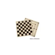 Gry planszowe - Szachy + Młynek Gra Planszowa Zestaw Do Stołków/Taboretów Werkhaus Outlet - miniaturka - grafika 1