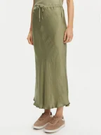 Spódnice - Marella Spódnica midi No 2513101055 Zielony Regular Fit - miniaturka - grafika 1