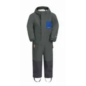 Kombinezony dla dzieci - Dziecięcy kombinezon zimowy Jack Wolfskin GLEELY 2L INS OVERALL K slate green - 128 - miniaturka - grafika 1