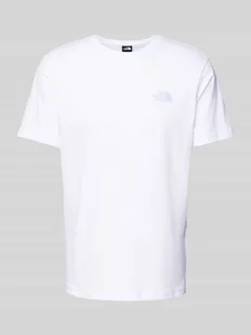 T-shirt z nadrukiem z logo - Koszulki męskie - miniaturka - grafika 1