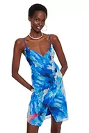 Sukienki - Trendyol Damska sukienka z dzianiny Wrapover, bardzo kolorowa, 36, Bardzo kolorowy, 34 - miniaturka - grafika 1