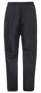 Spodnie damskie - Vaude spodnie damskie Fluid Full-Zip Pants, czarny, 48 01263-010-48 - miniaturka - grafika 1
