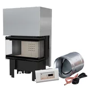 Kominki wolnostojące - Kratki.pl Marek Bal INTELIGENTNY KOMINEK NBC 680/280 LEWY PRAWY 7KW NBC/680/280/Z/MSK - miniaturka - grafika 1