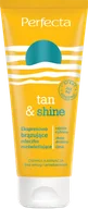 Balsamy i kremy do ciała - Perfecta Sunny - Mleczko brązująco-rozświetlające express 200 ml - miniaturka - grafika 1