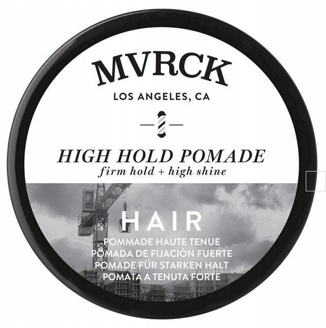 Mvrck by Paul Mitchell, Hair High Hold, Paraben-Free, Hair Styling Pomade, High Shine, Firm Hold, 85 g For Men