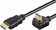 Kable - Goobay 44906 kabel HDMI High Speed 1.4, kąt 90 stopni z Ethernet, 4K, Full-HD, 3D, wtyczka HDMI > wtyczka HDMI, 0,5 metra 44906 - miniaturka - grafika 1