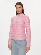 Kurtki damskie - Patrizia Pepe Kurtka puchowa CO0178/A503-M482 Różowy Regular Fit - miniaturka - grafika 1