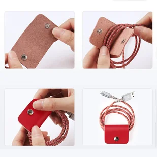 Dux Ducis Hivo skórzane etui z klapką pokrowiec ze skóry naturalnej portfel na karty i dokumenty iPhone 12 Pro Max czerwony - Etui i futerały do telefonów - miniaturka - grafika 30