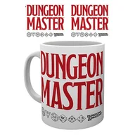 Kubki - NoName kubek Dungeon Master 325 ml ceramiczny biały twm_910368 - miniaturka - grafika 1