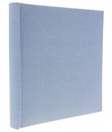 Albumy fotograficzne - Album klasyczny Linen Sky turkus 40 stron ecru - miniaturka - grafika 1