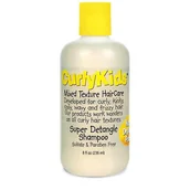 Kosmetyki kąpielowe dla dzieci - Curly Kids Kręcone dzieci rozczesywania szampon 8 uncji - miniaturka - grafika 1