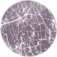 Dywany - Dywan Loren Print 80 cm koło kamień antracytowy - miniaturka - grafika 1