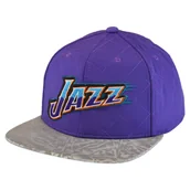 Czapki męskie - Czapka z daszkiem Mitchell & Ness NBA Diamond Base Snapback HWC Utah Jazz - miniaturka - grafika 1