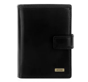 OCHNIK PL-190/99 czarny skórzany portfel męski PL-190 - Portfele OCHNIK PL-190/99 czarny skórzany portfel męski PL-190 - Portfele - miniaturka - grafika 1
