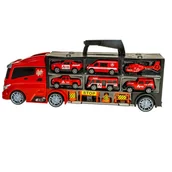 Samochody i pojazdy dla dzieci - Zestaw pojazdów w walizce - miniaturka - grafika 1