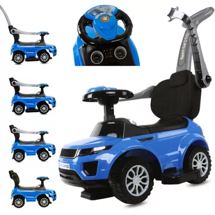 Sun Baby baby Jeździk Sport car niebieski Baby J05.016.1.2 J05.016.1.2 - Jeździki dla dzieci - miniaturka - grafika 1