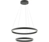 Lampy sufitowe - Redo 01-2891 - LED Żyrandol ściemnialny na lince FEBE LED/62W/230V czarny - miniaturka - grafika 1