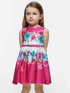 Sukienki i spódniczki dla dziewczynek - Mayoral Sukienka elegancka 3921 Różowy Regular Fit - miniaturka - grafika 1