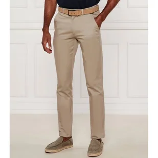 Calvin Klein Spodnie chino Slim Fit stretch - Spodnie męskie - miniaturka - grafika 1