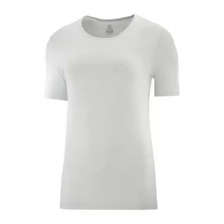 Koszulki sportowe damskie - Koszulka Salomon Essential Seamless W White - grafika 1