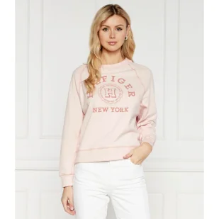 Tommy Hilfiger Bluza VARSITY RAGLAN | Regular Fit - Bluzy damskie - miniaturka - grafika 1