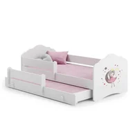 Łóżka dla dzieci i młodzieży - Łóżko podwójne FALA 160x80 Śpiąca księżniczka - miniaturka - grafika 1