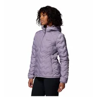 Kurtki i kamizelki sportowe damskie - Kurtka damska Columbia Delta Ridge™ II Down Hooded Jacket Rozmiar: S / Kolor: fioletowy - miniaturka - grafika 1