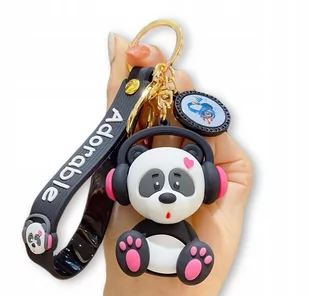 Brelok do kluczy panda zawieszka do torebki - Dekoracje domu - miniaturka - grafika 1