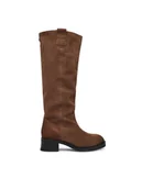 Kozaki damskie - Steve Madden Kozaki Banner SM11003092 Brązowy - miniaturka - grafika 1