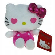 Maskotki i pluszaki - Hello Kitty - maskotka kotka Kitty 16cm (różowa) (23868) 50 lecie kotki - miniaturka - grafika 1