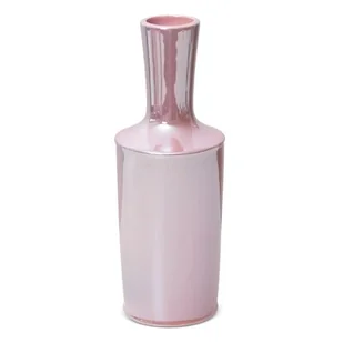 Wazon Dekoracyjny Ceramiczny Simona 13X13X36 Różowy - Wazony i flakony - miniaturka - grafika 1