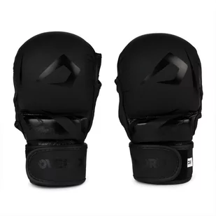 Rękawice Grapplingowe Overlord Sparring mma Czarne M - Rękawice bokserskie - miniaturka - grafika 1