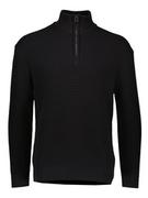 Swetry męskie - ESPRIT Sweter w kolorze czarnym - miniaturka - grafika 1