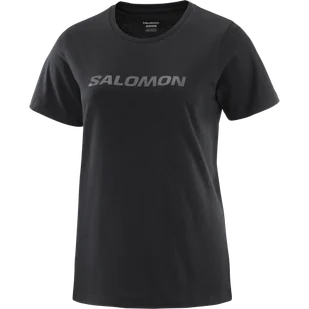 KOSZULKA SALOMON OUTLIFE BIG LOGO W C18826 - Koszulki sportowe damskie - miniaturka - grafika 1