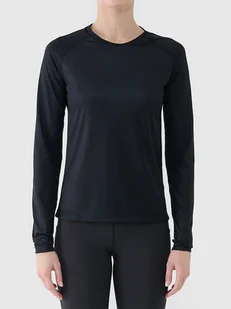 4F Koszulka sportowa w kolorze czarnym - Koszulki sportowe damskie - miniaturka - grafika 1