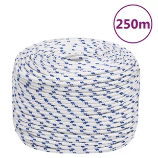 Linka żeglarska, biała, 6 mm, 250 m, polipropylen - Żeglarstwo - miniaturka - grafika 1