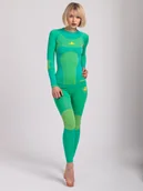 Bielizna sportowa damska - Viking zestaw bielizny termoaktywnej Cloe zielony r. L - miniaturka - grafika 1