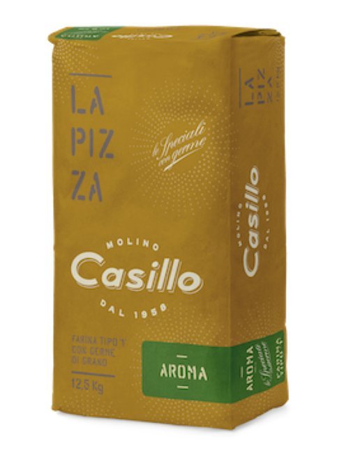 CASILLO Mąka Premium typ 1 Aroma 12,5 kg - mąka typu 1 z kiełkami pszenicy do pizzy