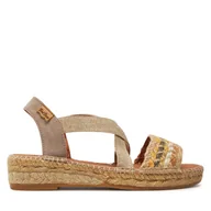 Espadryle damskie - Espadryle Toni Pons Eider-Lk Brązowy - miniaturka - grafika 1