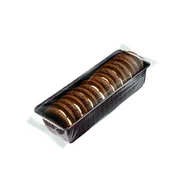 Ciastka - Delicpol Czarna Lejdi – biszkopty kakaowe z galaretką i kremem 125g - miniaturka - grafika 1