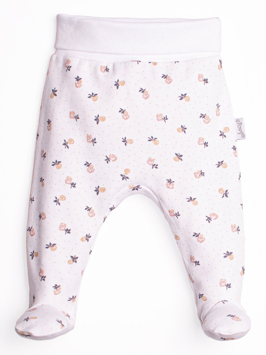 Niemowlęcy półśpioch w różyczki biały Nicol r.68