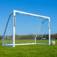 Piłka nożna - Bramka do piłki nożnej QuickPlay Q-Match Goal 240 x 150 cm biała WYSYŁKA W 24H 30 DNI NA ZWROT - miniaturka - grafika 1