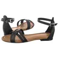 Sandały damskie - Sandały Czarne 07029-01/00-0 (MA1383-a) Maciejka - miniaturka - grafika 1