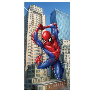 Ręcznik bawełniany 70x140 Spiderman - Okrycia kąpielowe dla dzieci - miniaturka - grafika 1