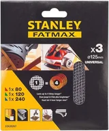 Materiały ścierne - Siatki ścierne 80/120/240 Stanley Fatmax STA39267-XJ - miniaturka - grafika 1