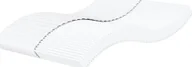 Materace - vidaXL vidaXL Materac piankowy, biały, 200x220 cm, twardość H2/H3 - miniaturka - grafika 1